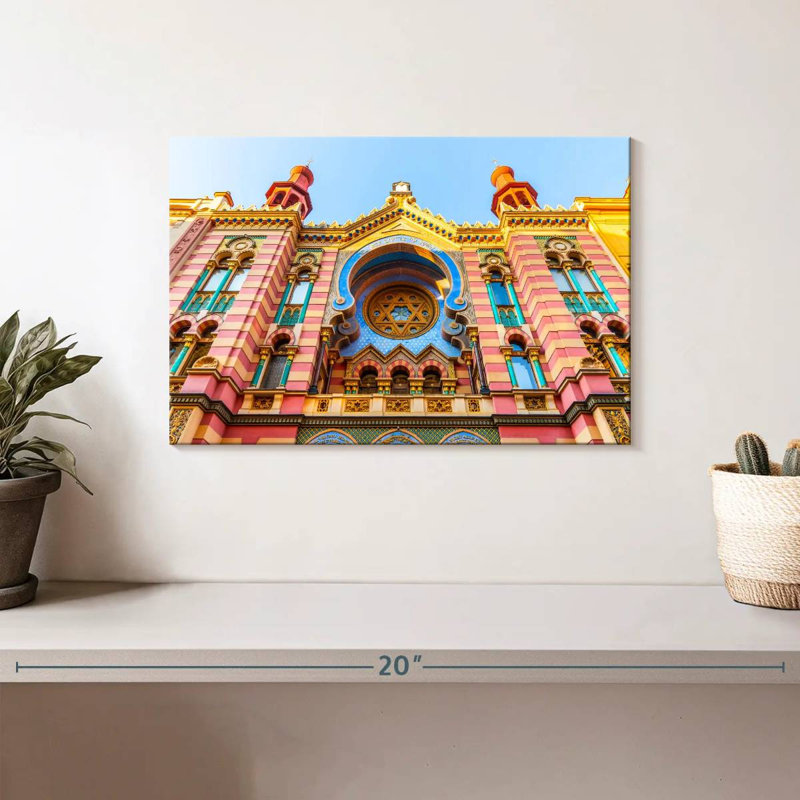 Adella Jubilee Synagogue, 8" H x 12" W