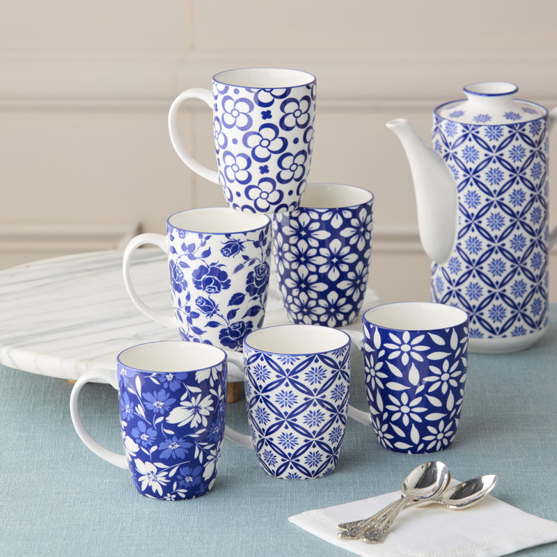 Ensemble de 6 tasses Madison