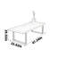 Bureau en pin massif de style simple et moderne