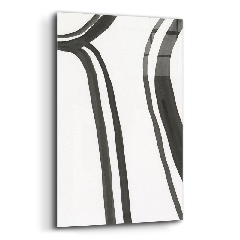 «Ink Lines II» par Regina Moore, H 16 po x l 12 po x P 0,13 po