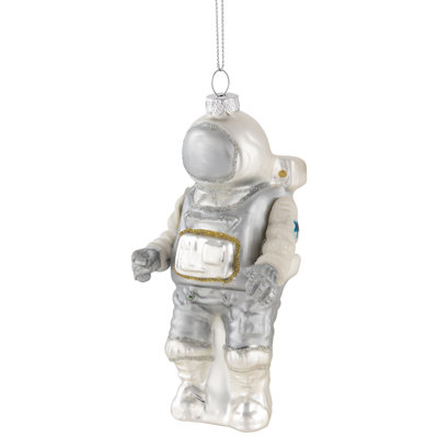 5 " Glass Hanging Figurine Ornament