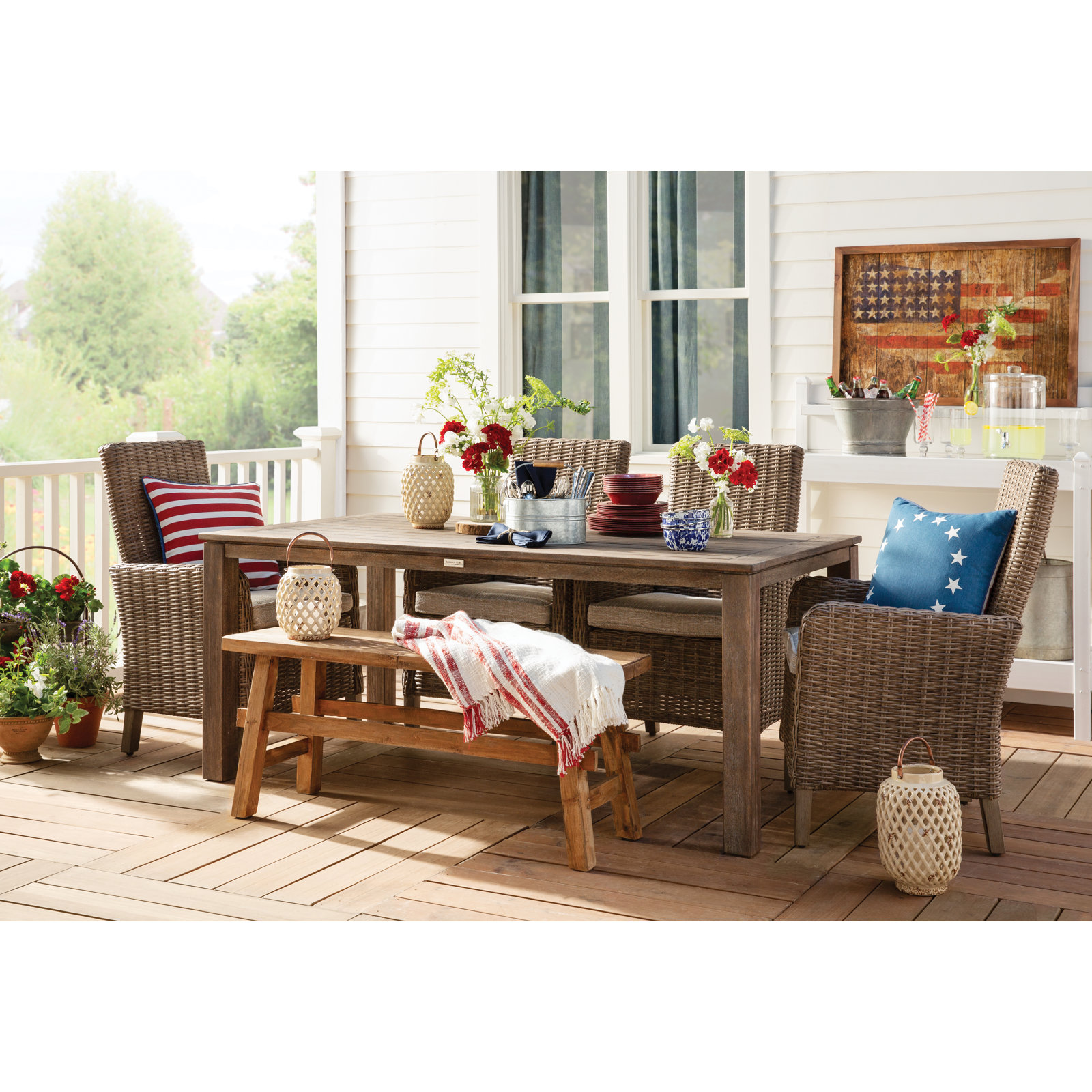 71'' Outdoor Dining Table