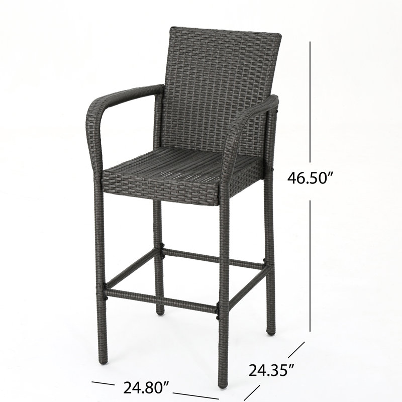 Tabouret de bar Libretti, Gris