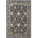 Otterburn Viscose Oriental Rug in Ivory/Navy