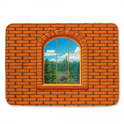 Tapis pour salle de bain Brick