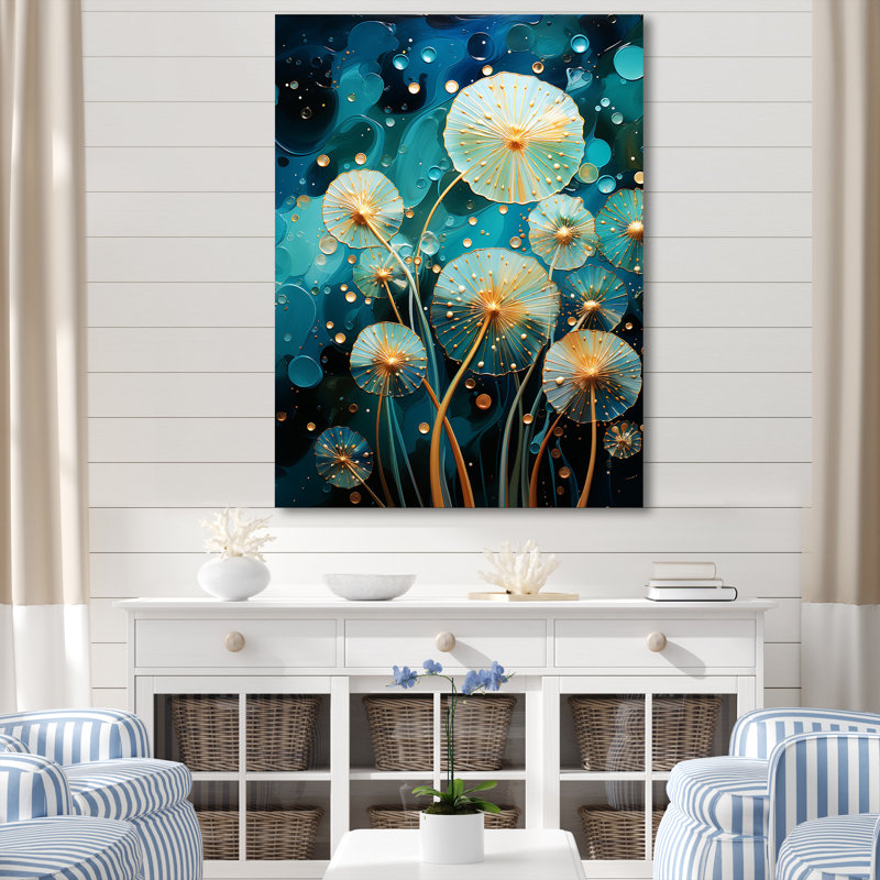 Seacreature Reflections sur toile, H 32 po x l 16 po x P 1 po, Toile tendue
