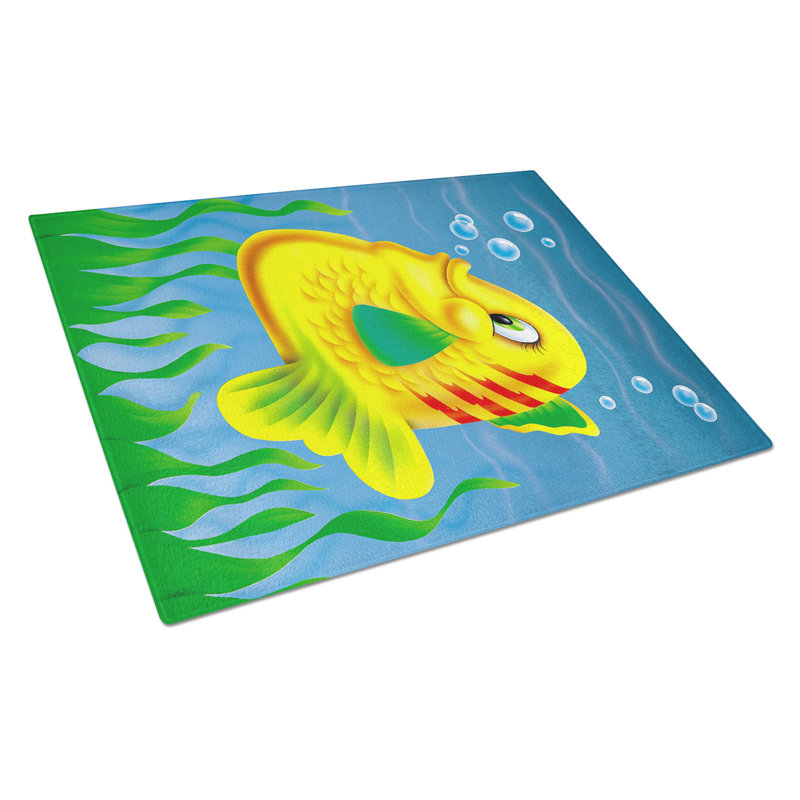 Tempered Glass Fish Cutting Board
