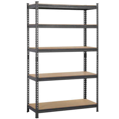 44 " W Steel Adjustable Shelving Unit