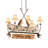Domnik 6 - Light Dimmable Geometric Chandelier