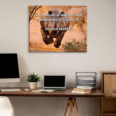 Astoria Grand Gallery Wrapped Canvas By Peter A. Cohen: "The way we feel is the direct result of what