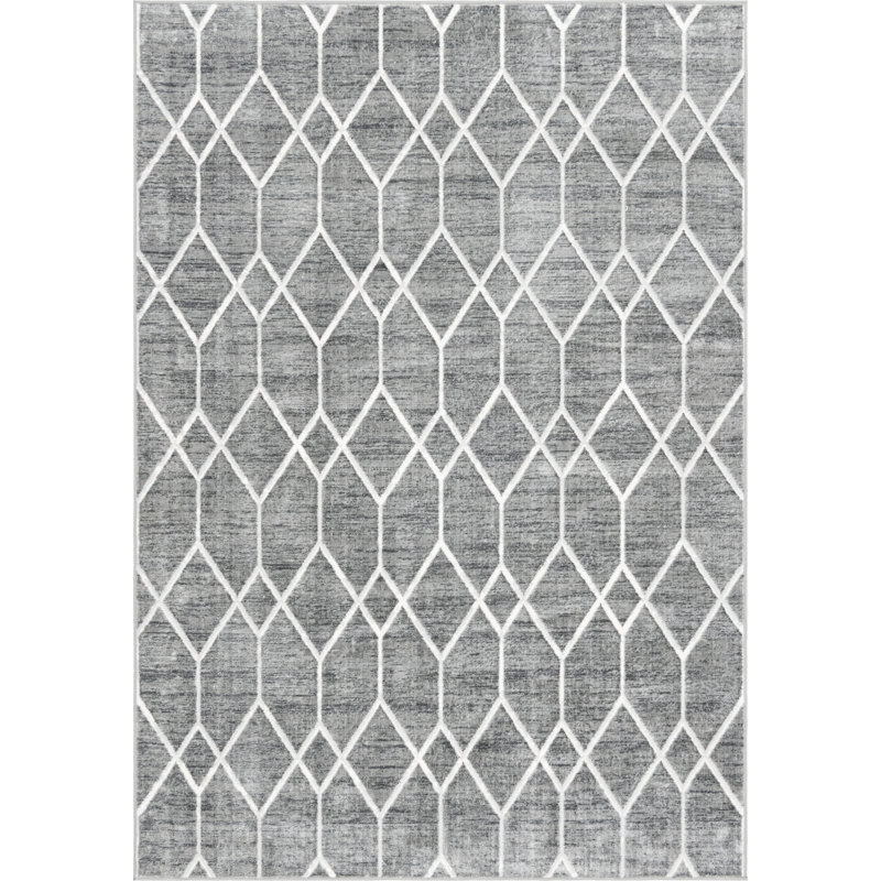 Patrie Geometric Indoor Rug, Rectangle 7'1" x 10'
