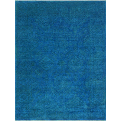 Madray One-of-a-Kind 6' X 8'6" Wool Area Rug in Blue