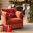 Merchelle 36'' W Oversized Premium Chenille Armchair With Accent Pillow & Removable Cushions-800230963-782254581
