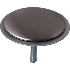 Drain de baignoire escamotable, Acier inoxydable