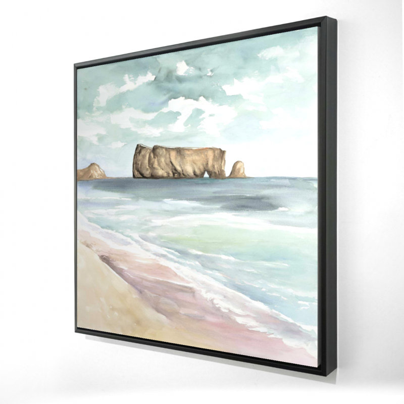 "Rocher Percé" sur toile