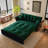 74.8"Velvet Convertible Pull Out Sleeper Sofa Bed-319573393
