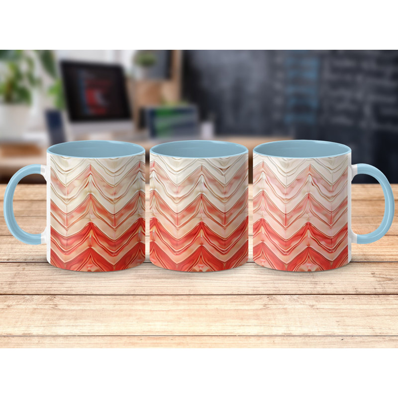 Ceramic Coffee Mug, Light Blue