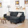 79.5" Wide Reversible Modular Sofa & Chaise with Ottoman
