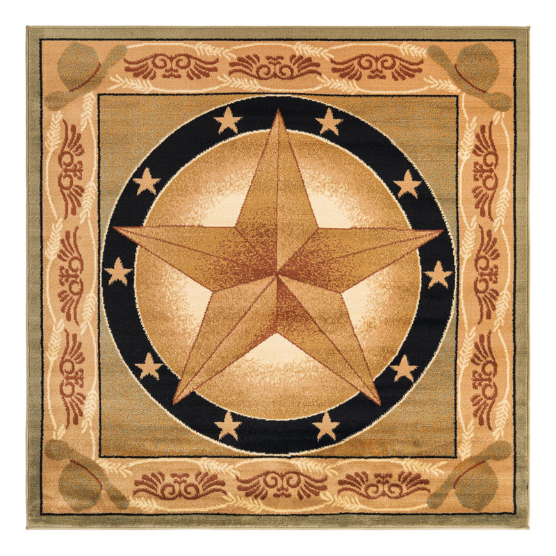 Pioneer Indoor Rug, Square 5'3"