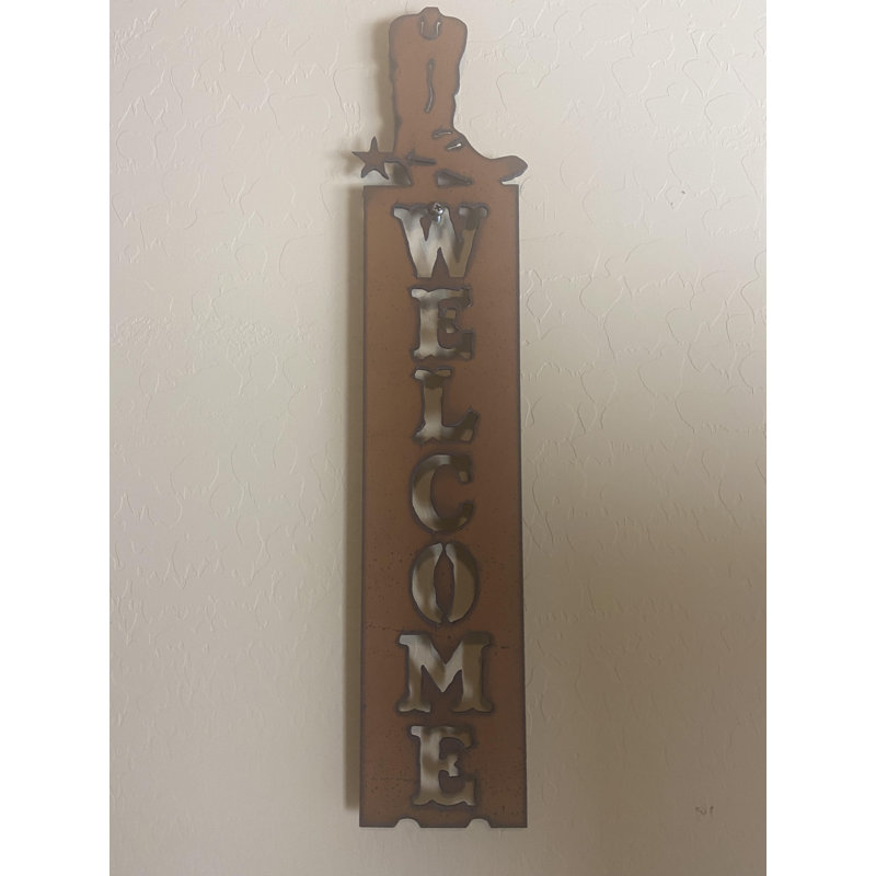 Rustic Wall Decor on Metal