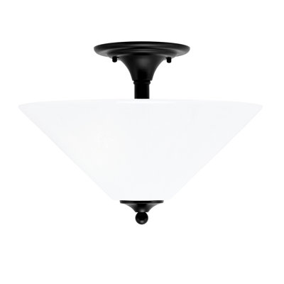 Mannheim Semi-Flush 2 Bulbs With Glass