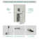10" Wall Mounted Rainfall Shower Head and Handheld Shower Faucet and System with Rough-in Valve
