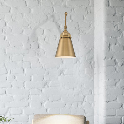 Senaida Steel Swing Arm Sconce