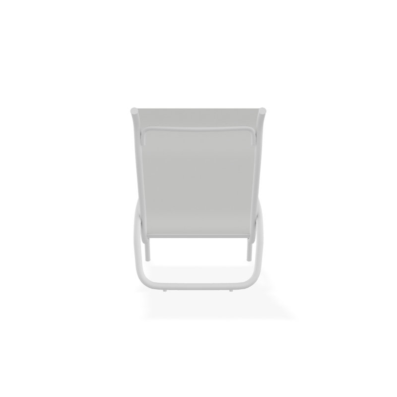 Beach Chair, White 6D Sunbrella®, Textured White