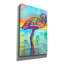 «Pink Flamingo» par Dean Russo, art mural sur toile-1258926624