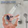 Dual-Function Shower Faucet System, Showerhead and Hand Shower with 5 Spray Settings