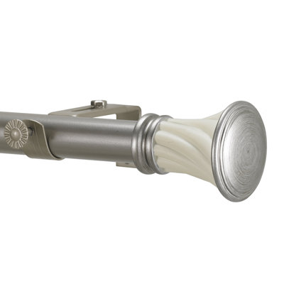 Gabel Adjustable Single Curtain Rod
