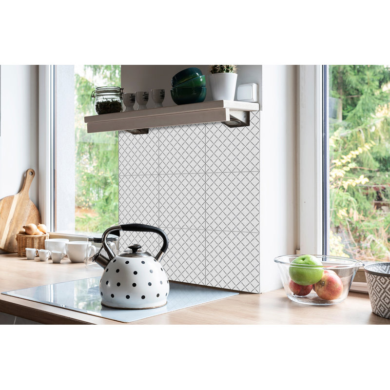 Kimiyo 30cm W x 30cm L Vinyl Peel and Stick Field Tile