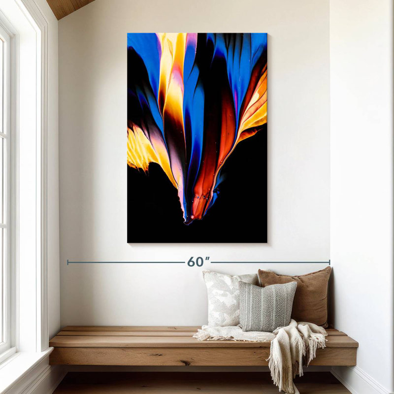 Avery Abstract Paint II, 48" H x 32" W