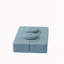 Canapé-lit moderne avec 2 coussins, canapé-lit en velours côtelé moelleux convertible, matelas pliant double de 14,2 po pour le salon, lit d'invité-711268403