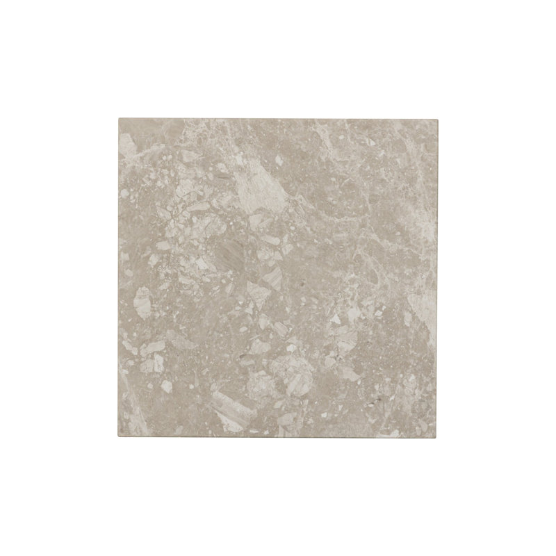 Babylon Small End Table-Lunar Marble, Lunar Marble, 20" H x 13" W x 13" D