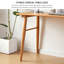 Bureau d'écriture rectangulaire moderne en bois de cerisier simple-1969062220