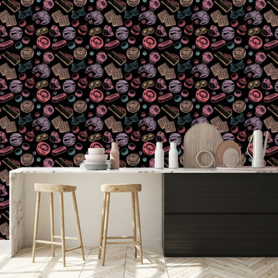 Confection Wallpaper Tile