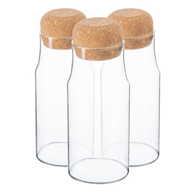 Glass Canister - Set of 6