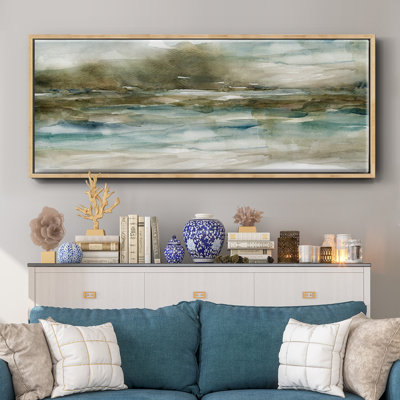 Riverbank - toile encadrée