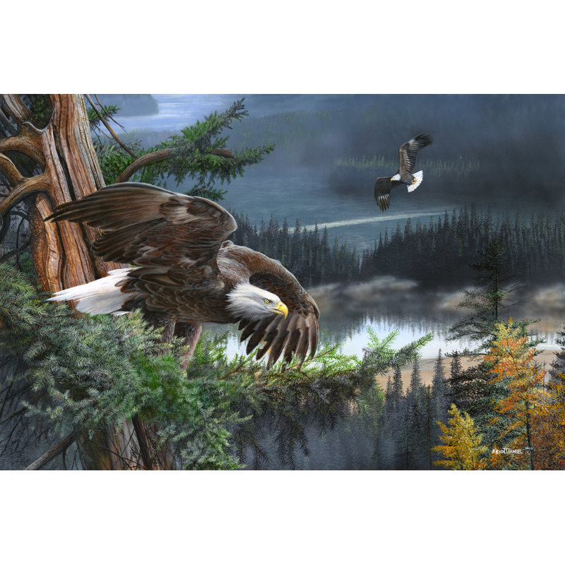Wings Of Freedom - Wrapped Canvas Print, 30cm H x 46cm W x 3.8cm D