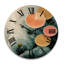 Horloge murale en bois massif Sanaoubar-997172303