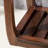 Solid Wood Double - Layer Plant Stand Natural