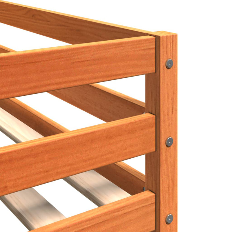 Nihara Solid Wood Bed, European Single (90 x 200 cm)