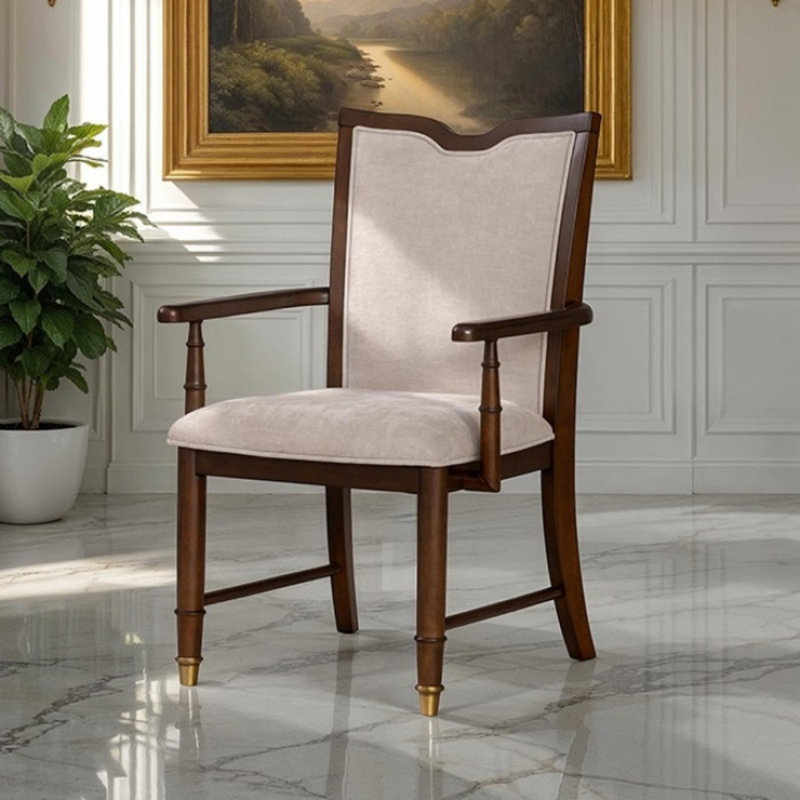 Chaise avec accoudoirs Auer (ensemble de 2)