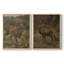 «Vintage Animal IV», impression giclée sur cadre - ensemble de 2-1827699140-1827699143