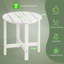 Lamija Round Outdoor Side Table , 46cm cm W 46cm cm D-1970824489