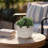Planter Pottery Terracotta Raised-Dot Textured Rim Sculpted Detailing Handcrafted Design Rustic Decorative Accent Planter Pot Ideal for Indoor Outdoor Decor and Botanical Display Spaces-1420647876