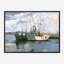 John Beard Collection''s Mayport Shrimp Boats On Giclee Canvas Hand Embellished Art-2072964534-2072964527