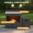 40.5"Hx35.4"W Outdoor Propane Fireplace