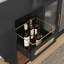 Bar 47 po avec tablettes réglables et support à vin - Bar moderne pour la maison-1140079219